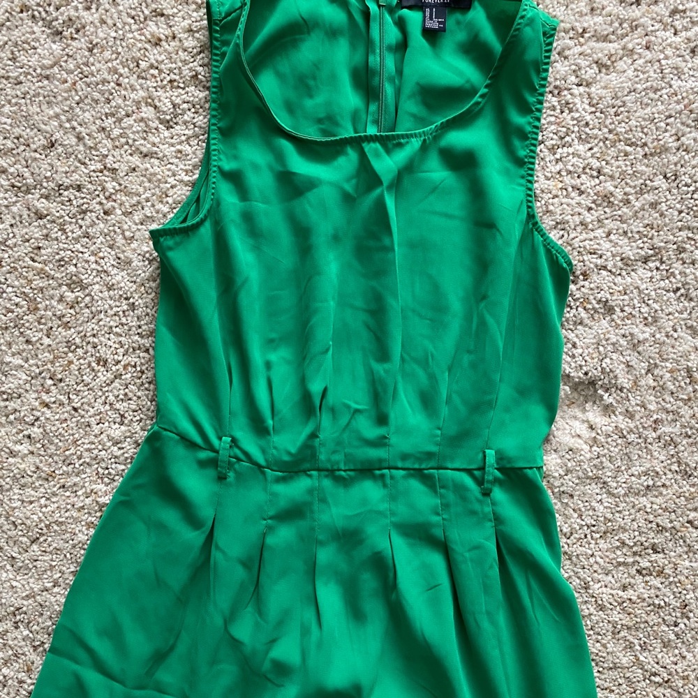 Green dress